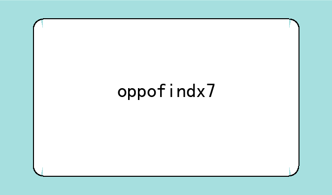 oppofindx7